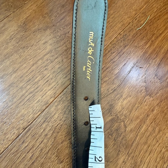 Cartier belt length is 49 inches - Picture 13 of 14
